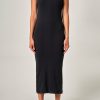 WOMENS Neuw Denim Dresses | Frenchie 90S Maxi Dress - Black