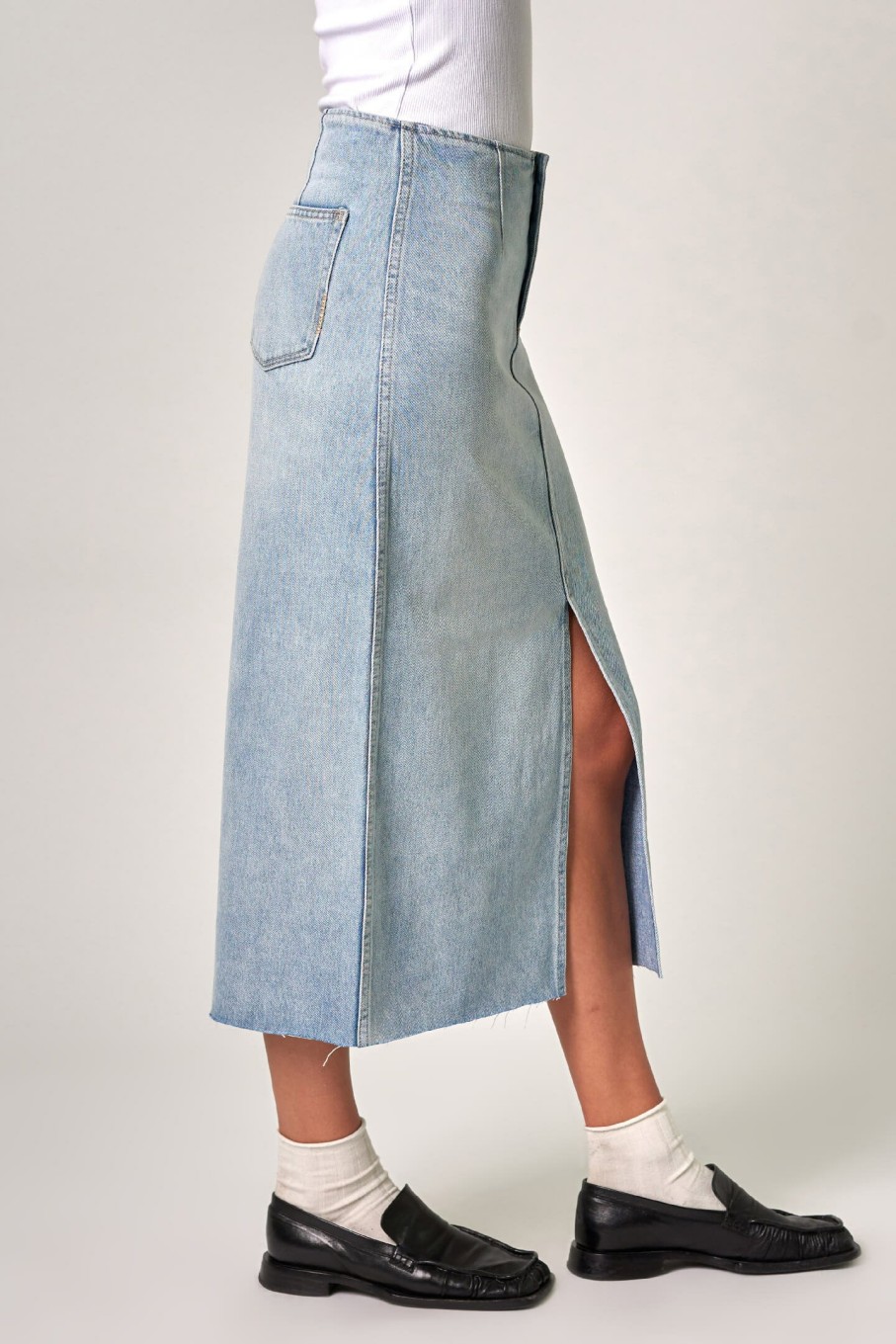 WOMENS Neuw Denim Skirts | Recut Maxi Skirt