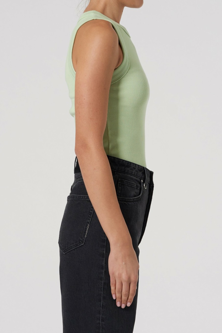 WOMENS Neuw Denim Tops & Singlets | Jonesy Singlet - Aloe