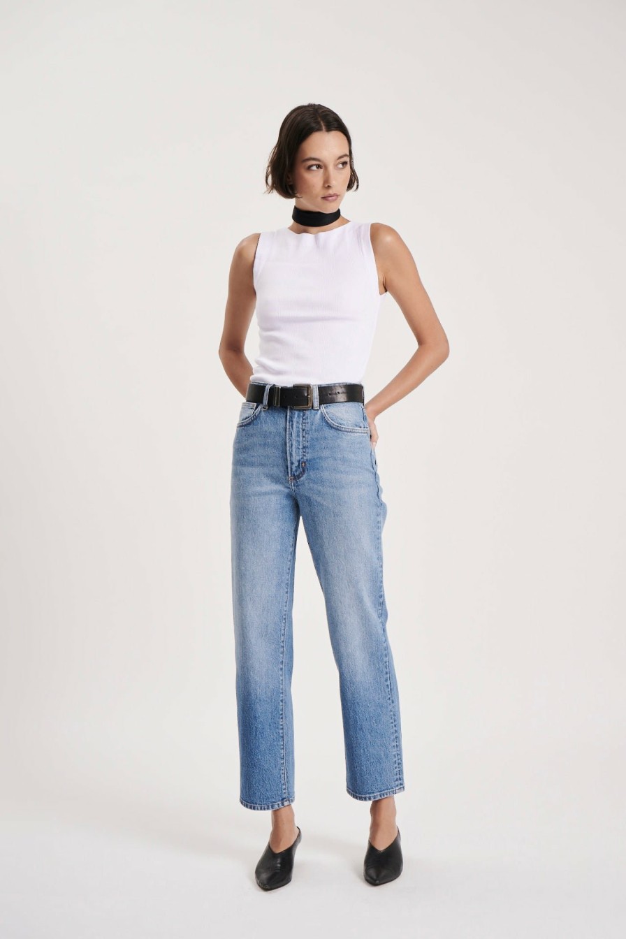 WOMENS Neuw Denim | Edie Straight - Friction