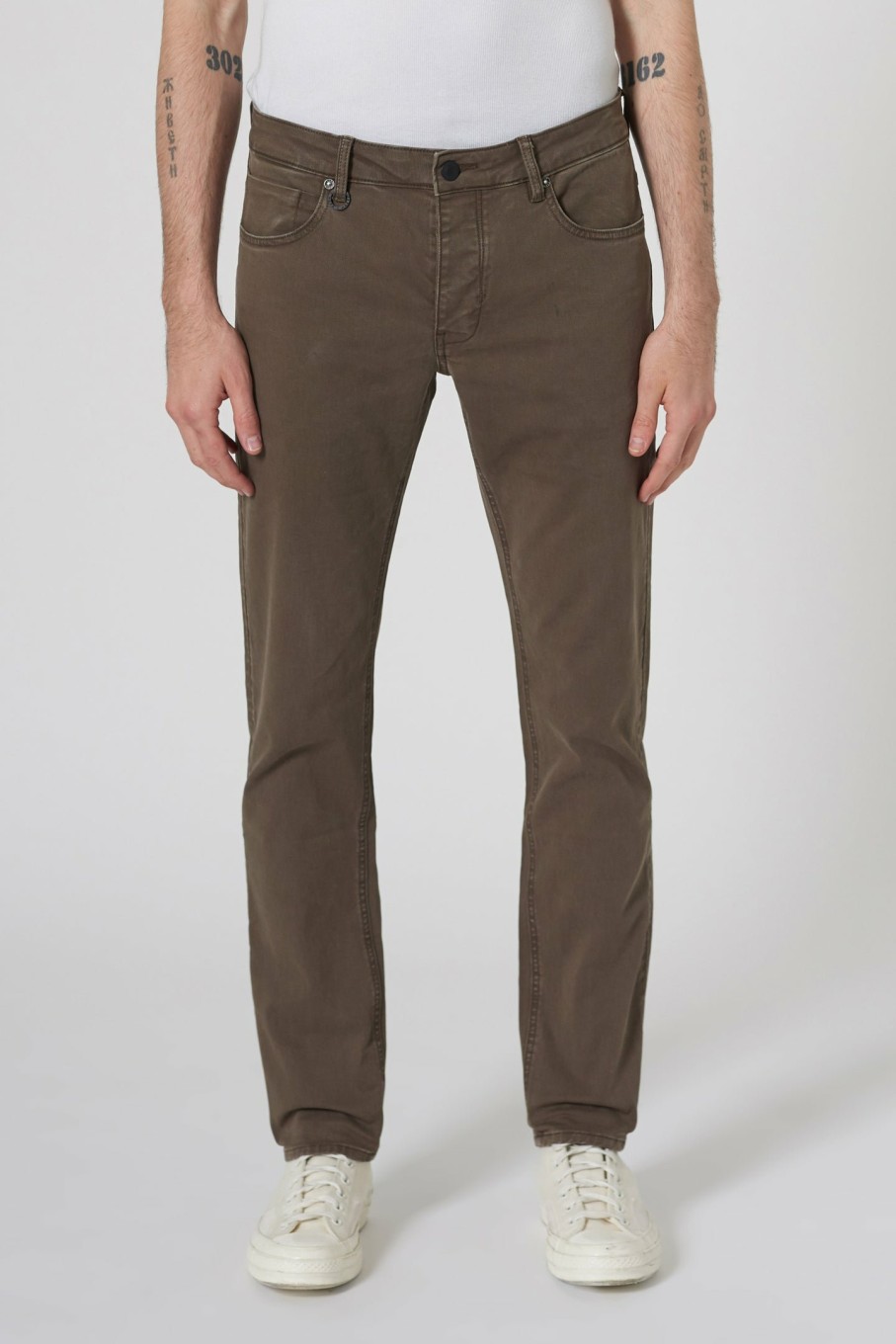 MENS Neuw Denim | Lou Slim Twill - Dust