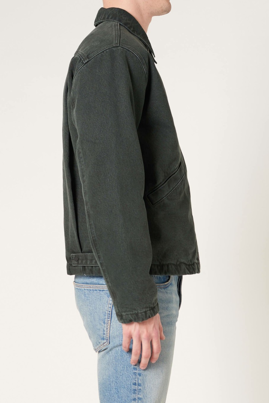 MENS Neuw Denim Jackets | Samo Trucker - Dark Forest