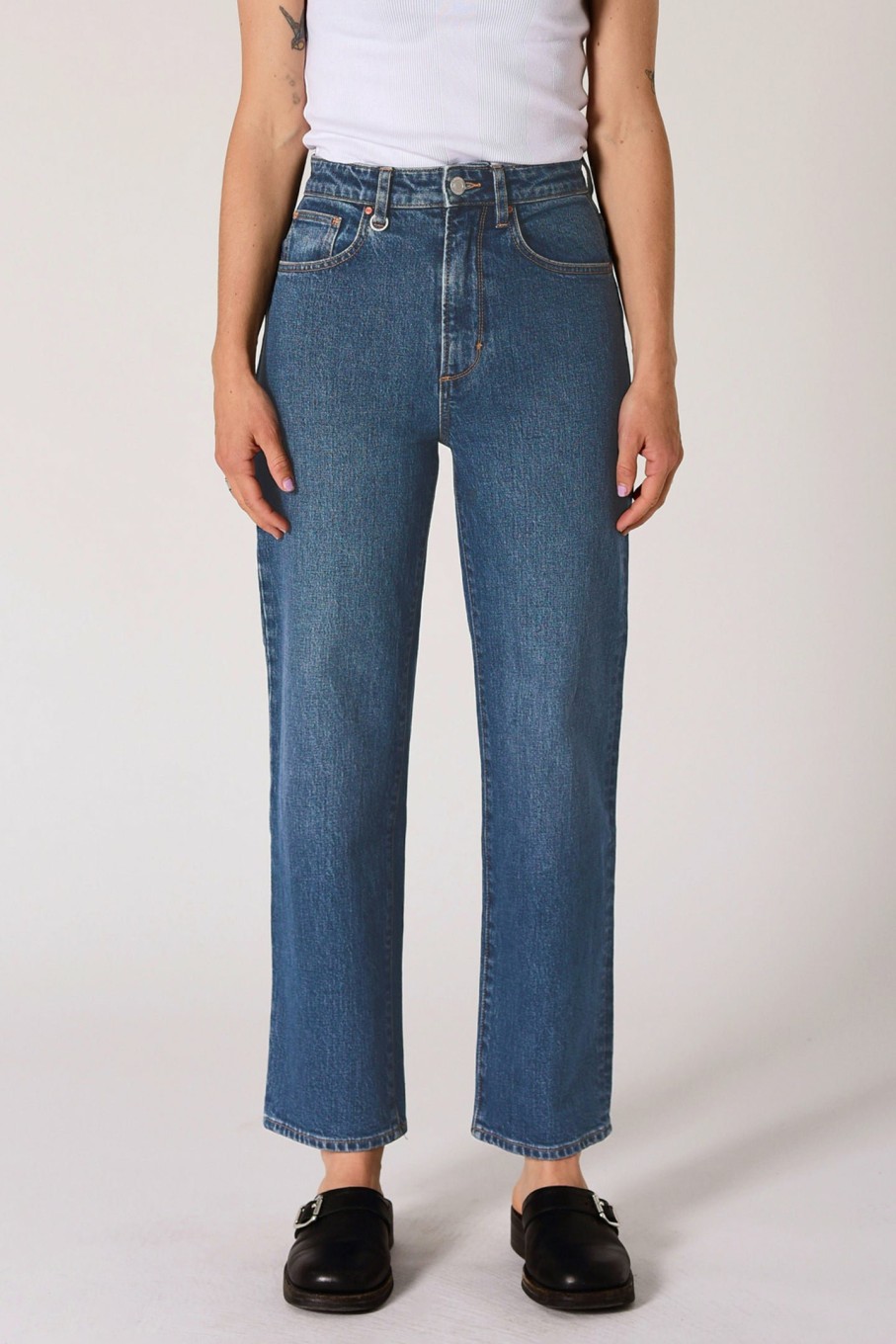 WOMENS Neuw Denim | Edie Straight - Royal Ink