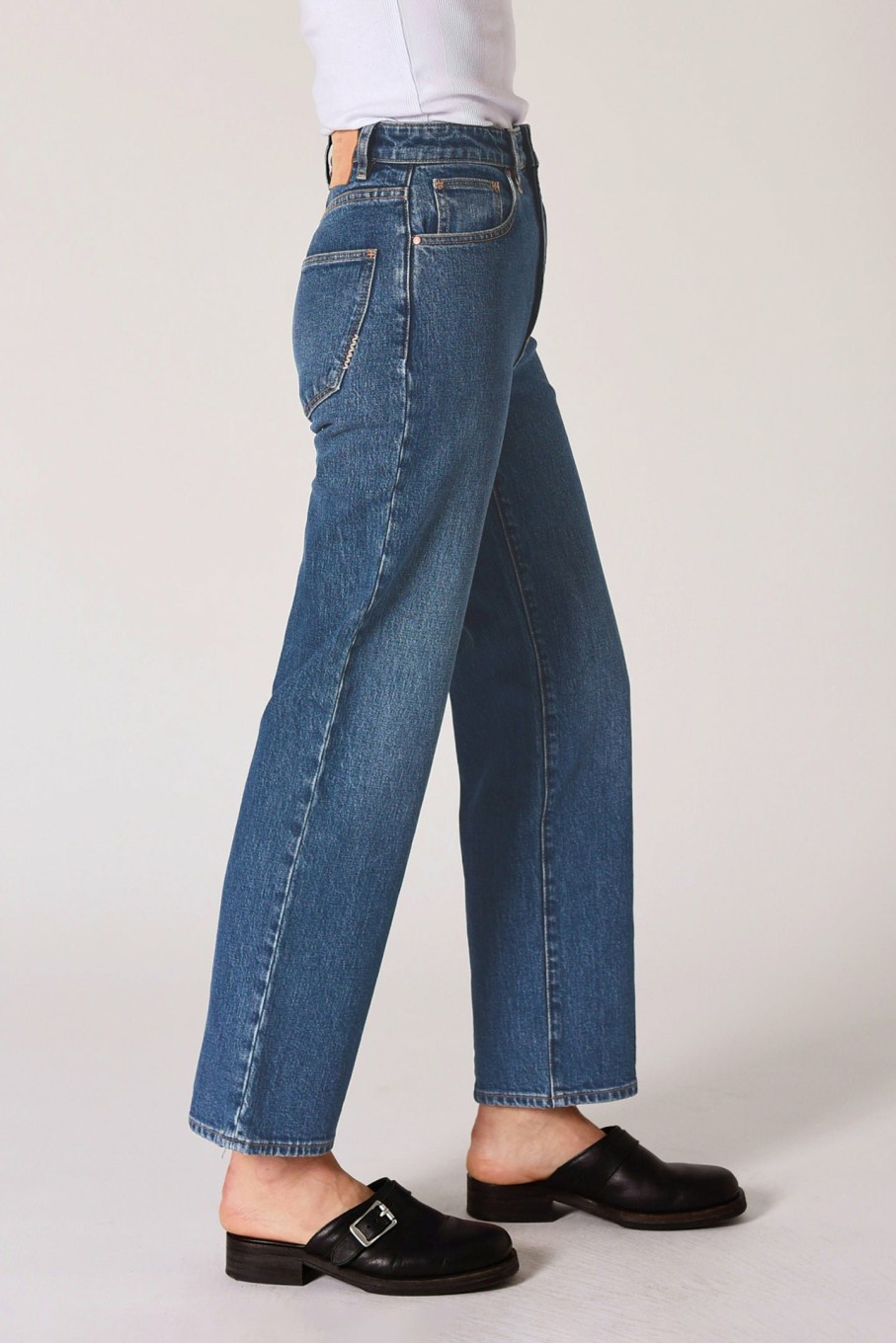 WOMENS Neuw Denim | Edie Straight - Royal Ink