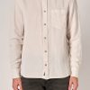 MENS Neuw Denim Shirts | Curtis Ls Shirt - Washed Stone