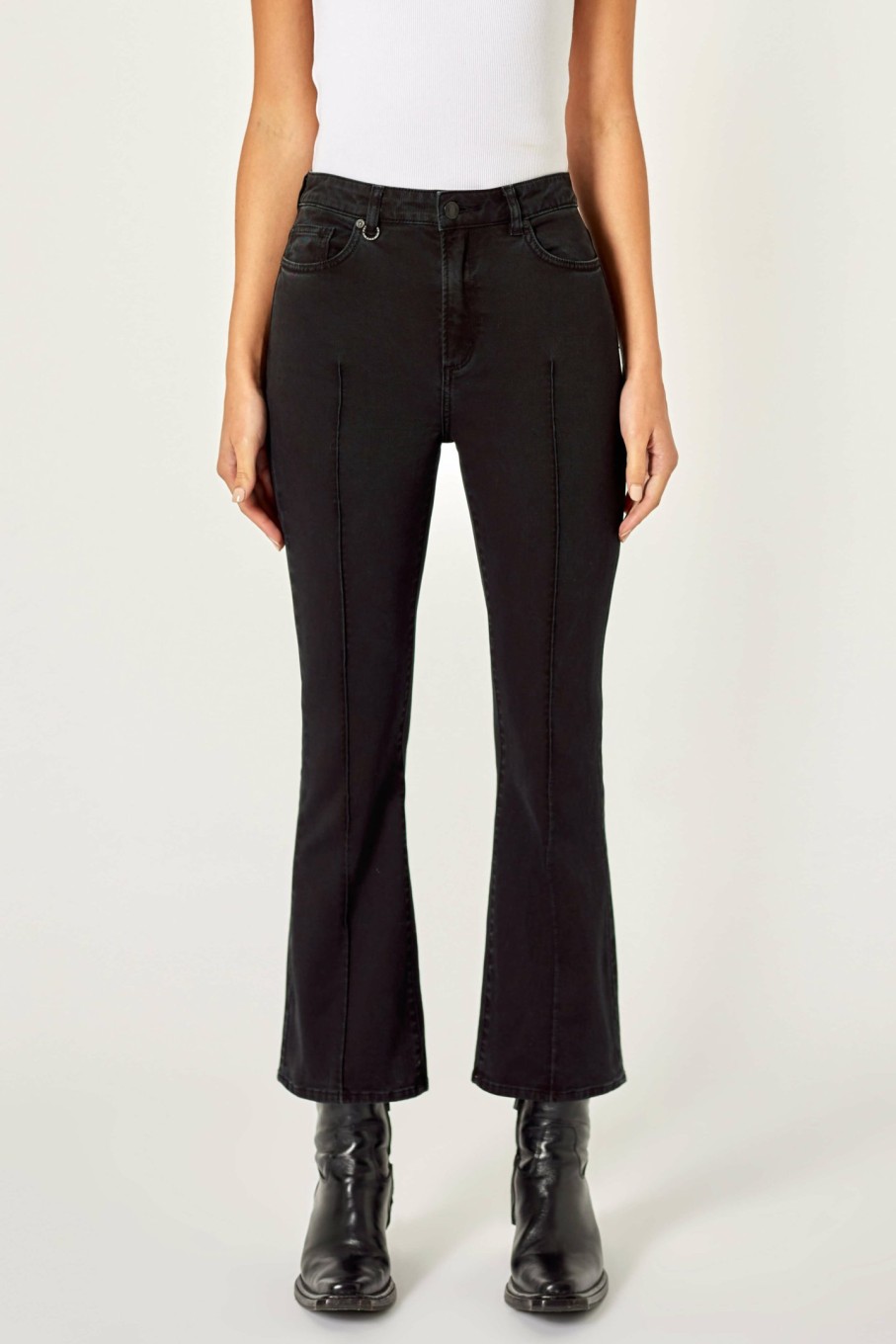 WOMENS Neuw Denim | Debbie Crop - Black