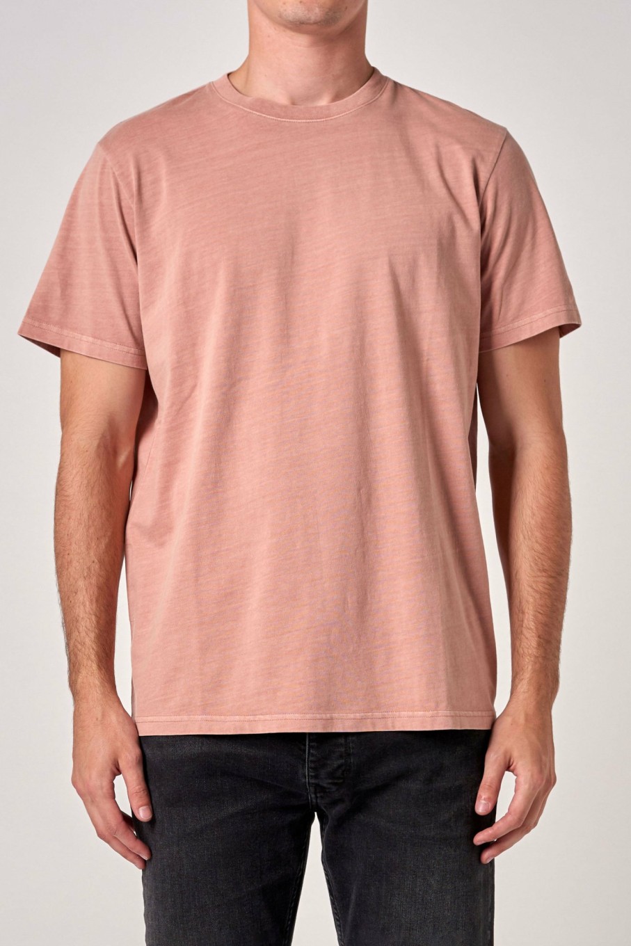 MENS Neuw Denim Tees | Organic Band Tee - Terracotta