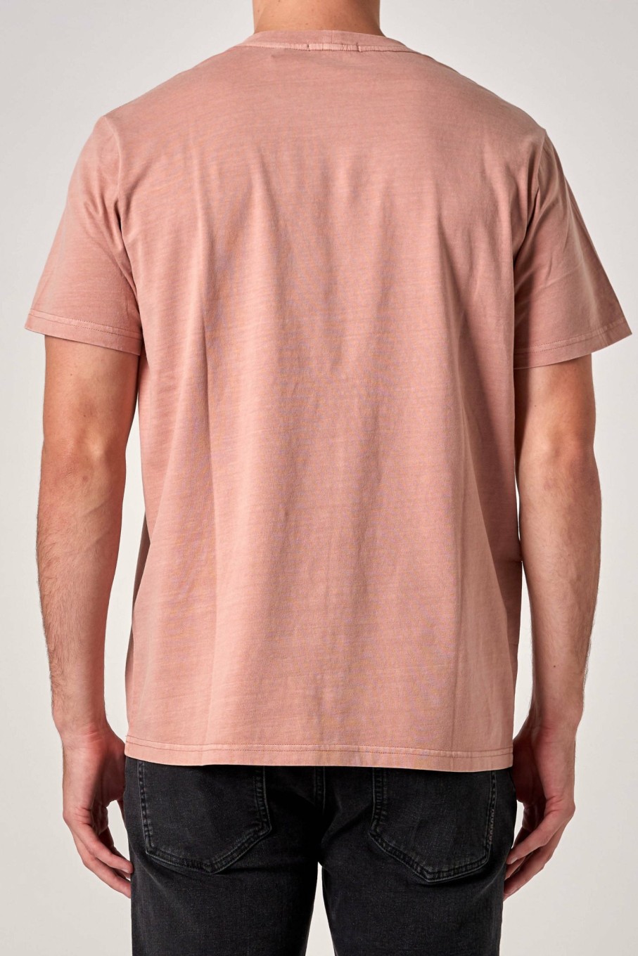 MENS Neuw Denim Tees | Organic Band Tee - Terracotta