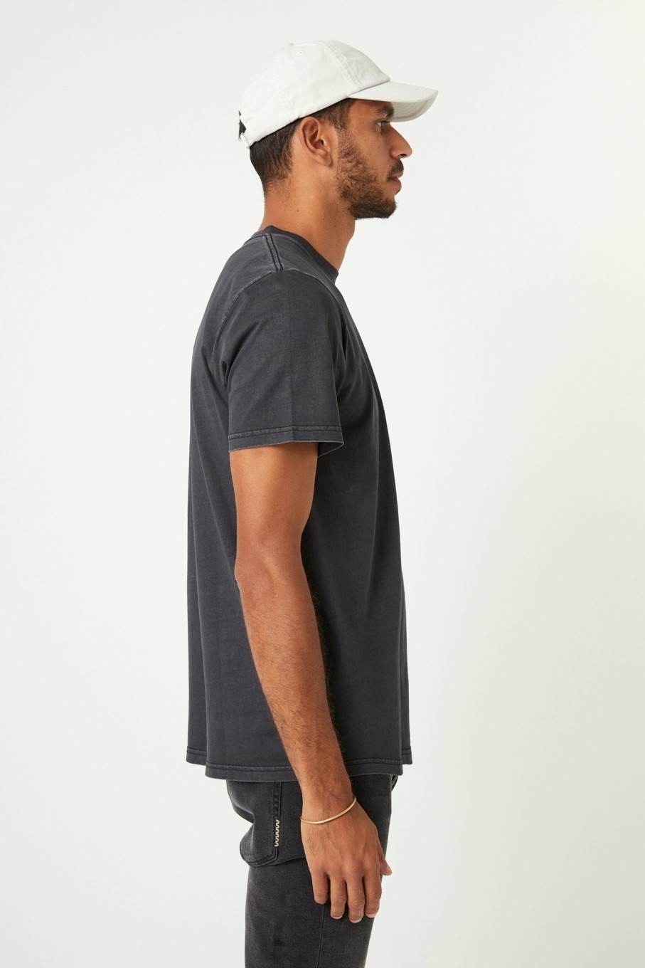 MENS Neuw Denim Tees | Organic Band Tee - Black