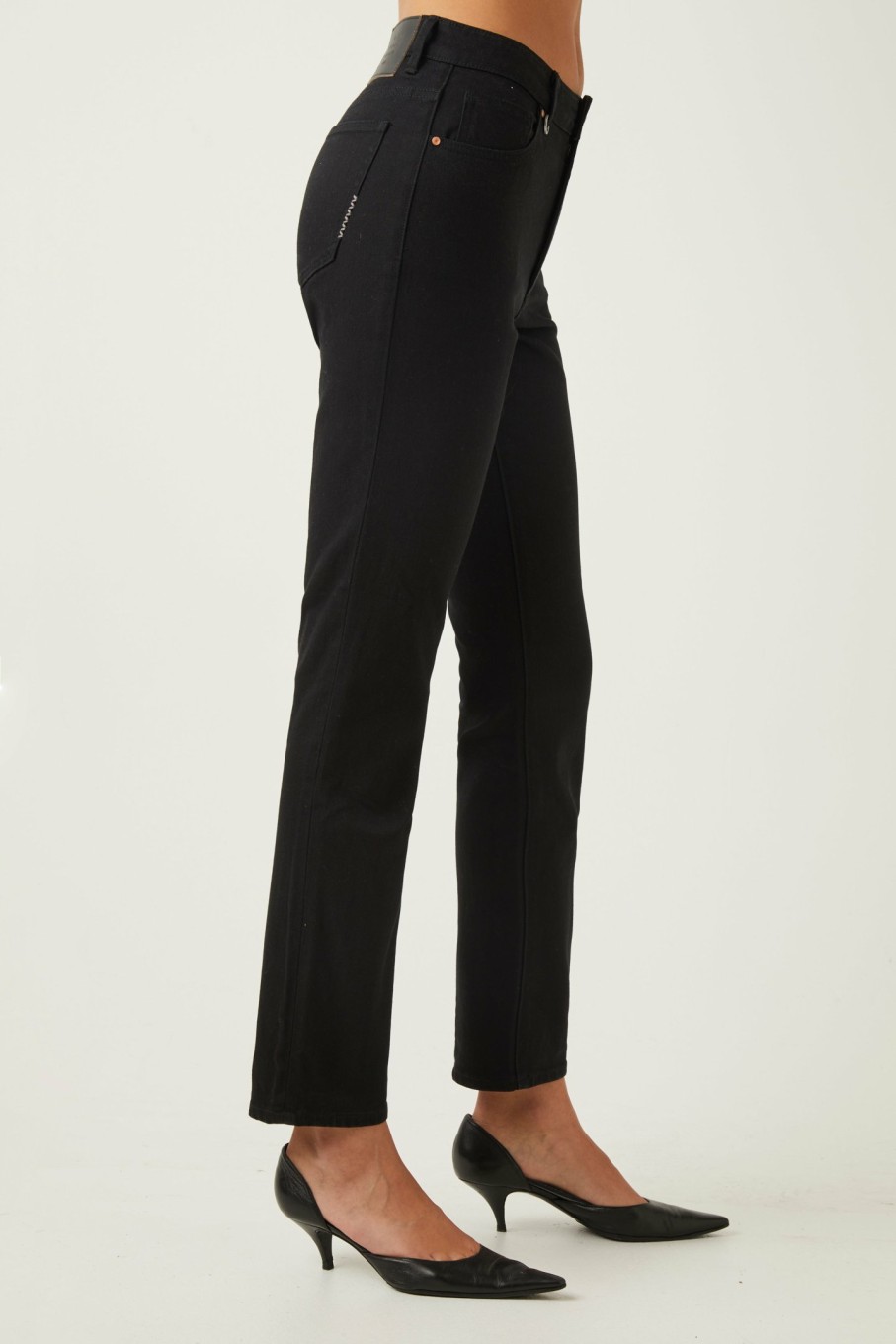 WOMENS Neuw Denim | Lexi Straight - Stay Black