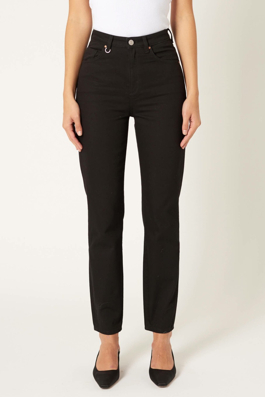 WOMENS Neuw Denim | Lola Mom - Stay Black