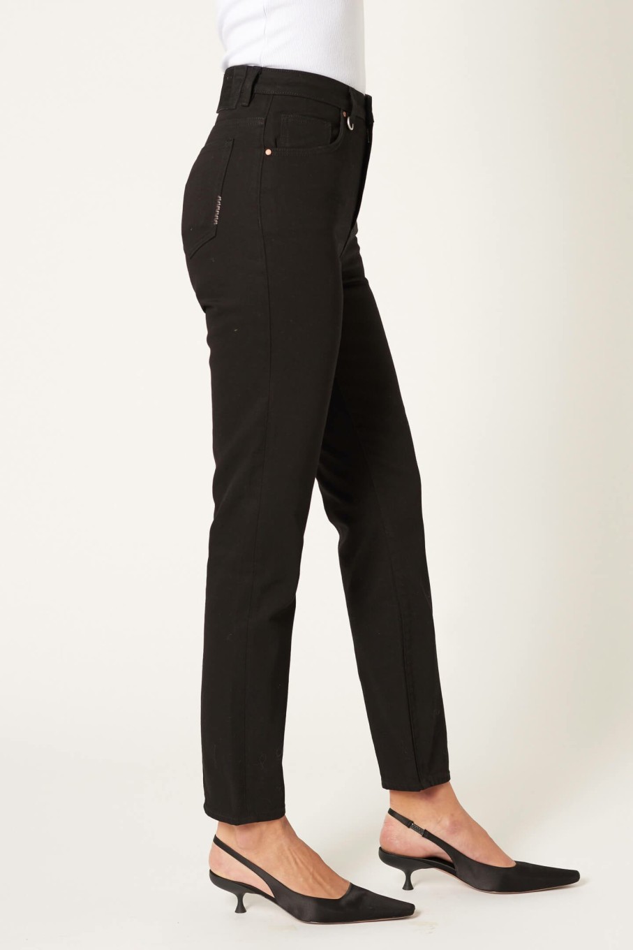 WOMENS Neuw Denim | Lola Mom - Stay Black