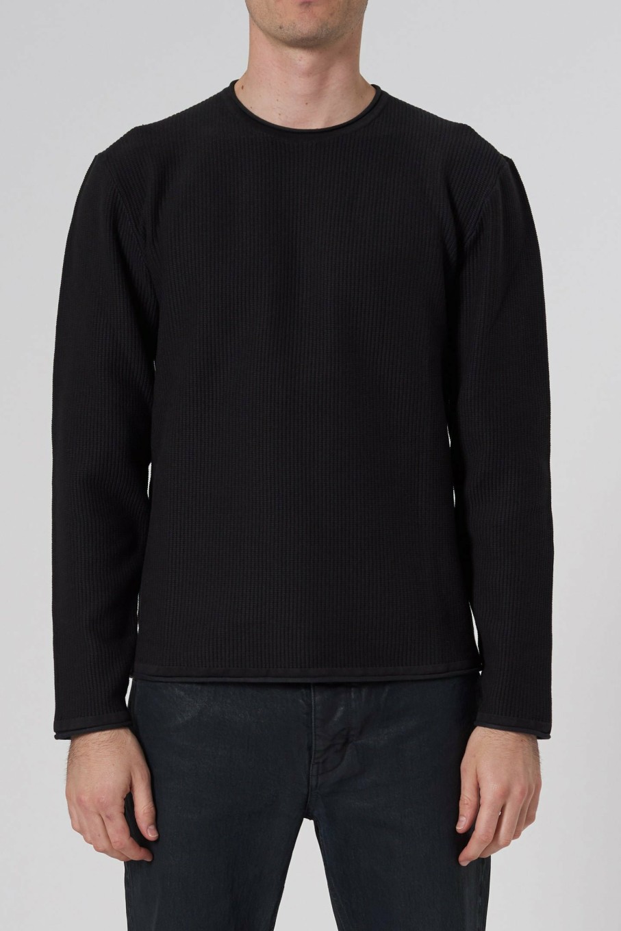 MENS Neuw Denim Knits | Strummer Rib - Black