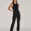 WOMENS Neuw Denim | Twiggy Crop Premium Stretch - Noir