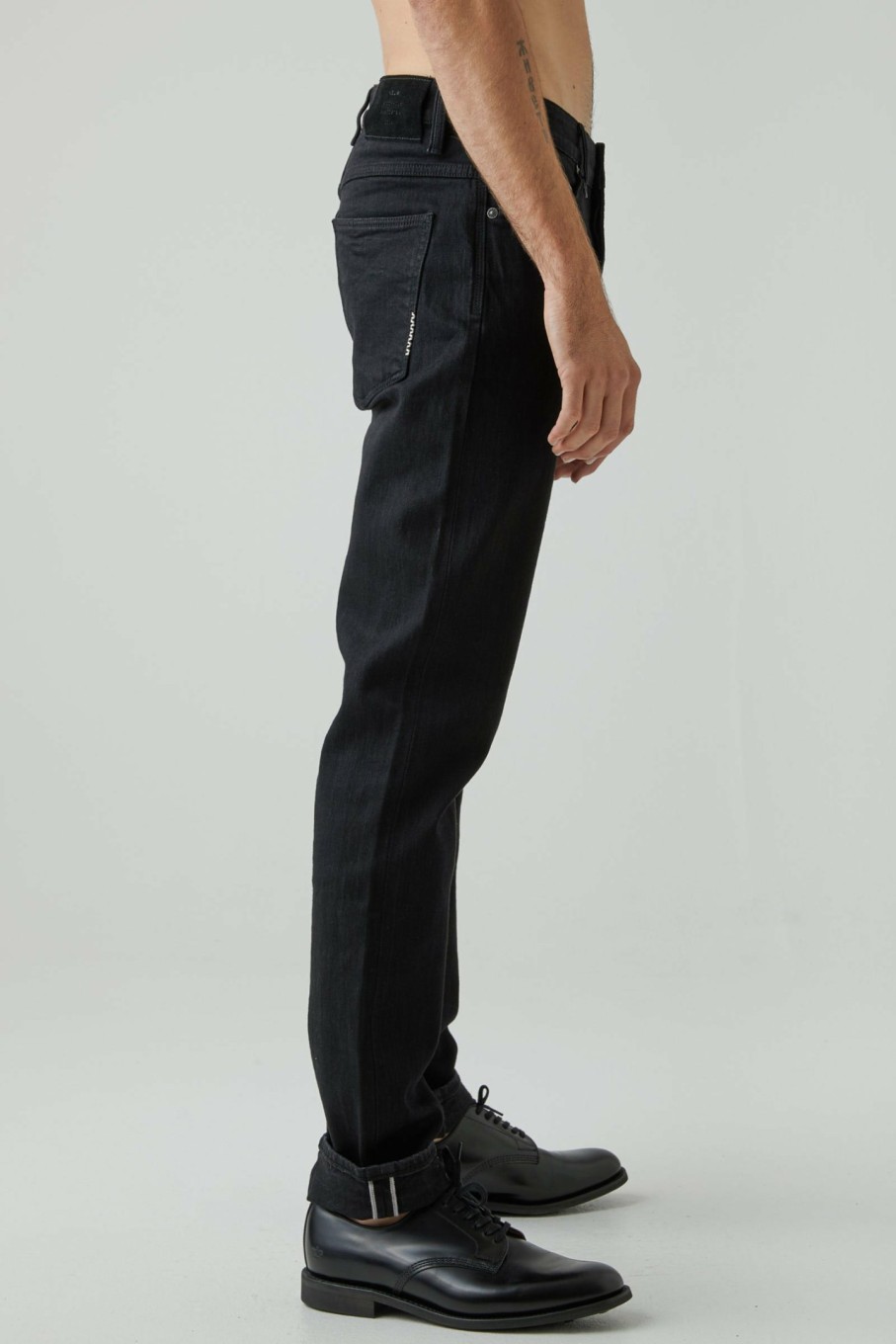 MENS Neuw Denim | Lou Slim - Black Selvedge