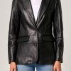 WOMENS Neuw Denim Jackets | Atelier Leather Blazer - Blazer