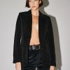 WOMENS Neuw Denim Jackets | Atelier Velvet Blazer - Black