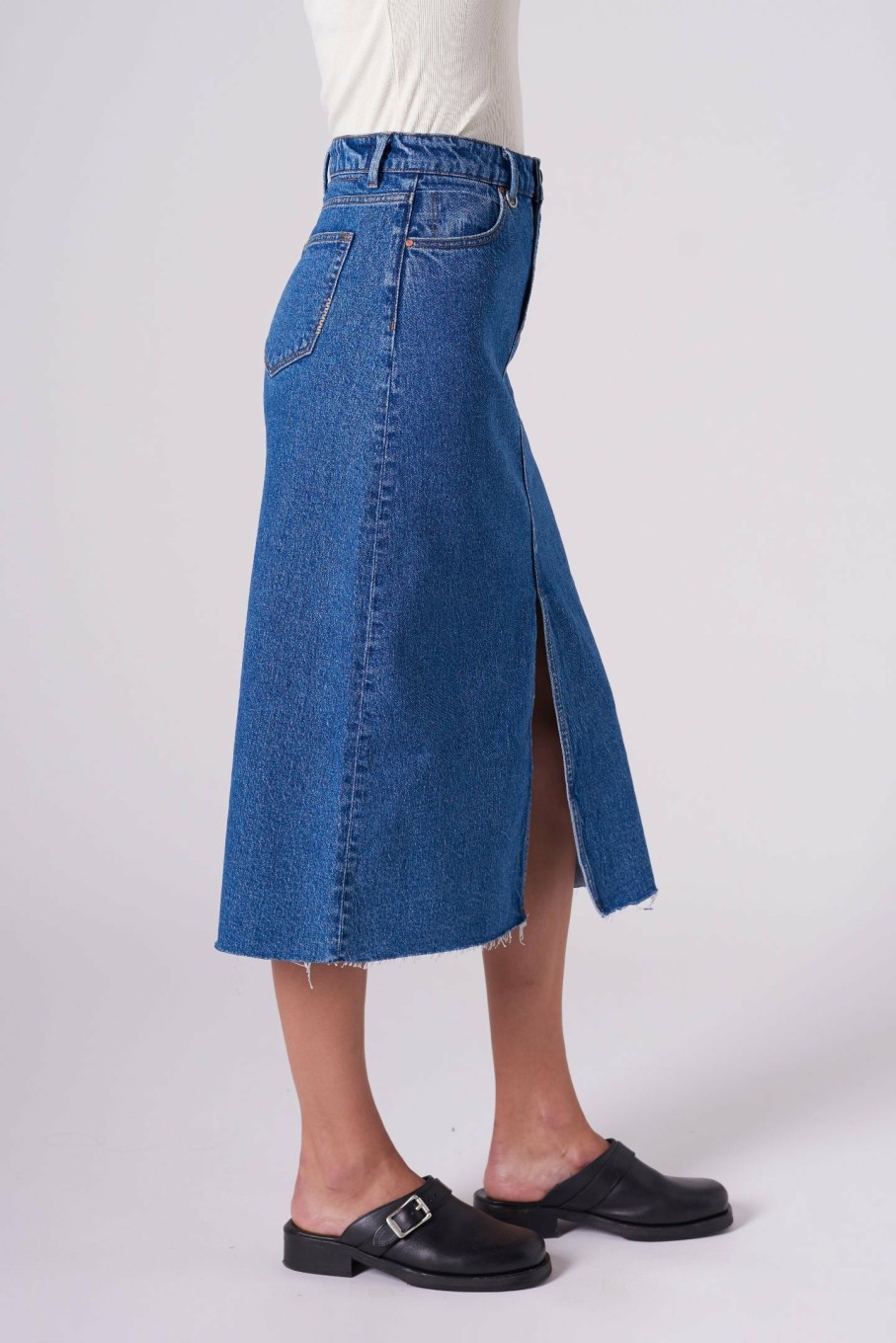 WOMENS Neuw Denim Skirts | Nico Skirt - French Blue