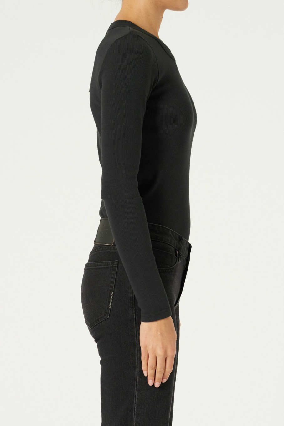 WOMENS Neuw Denim Tops & Singlets | Jonesy Long Sleeve - Black