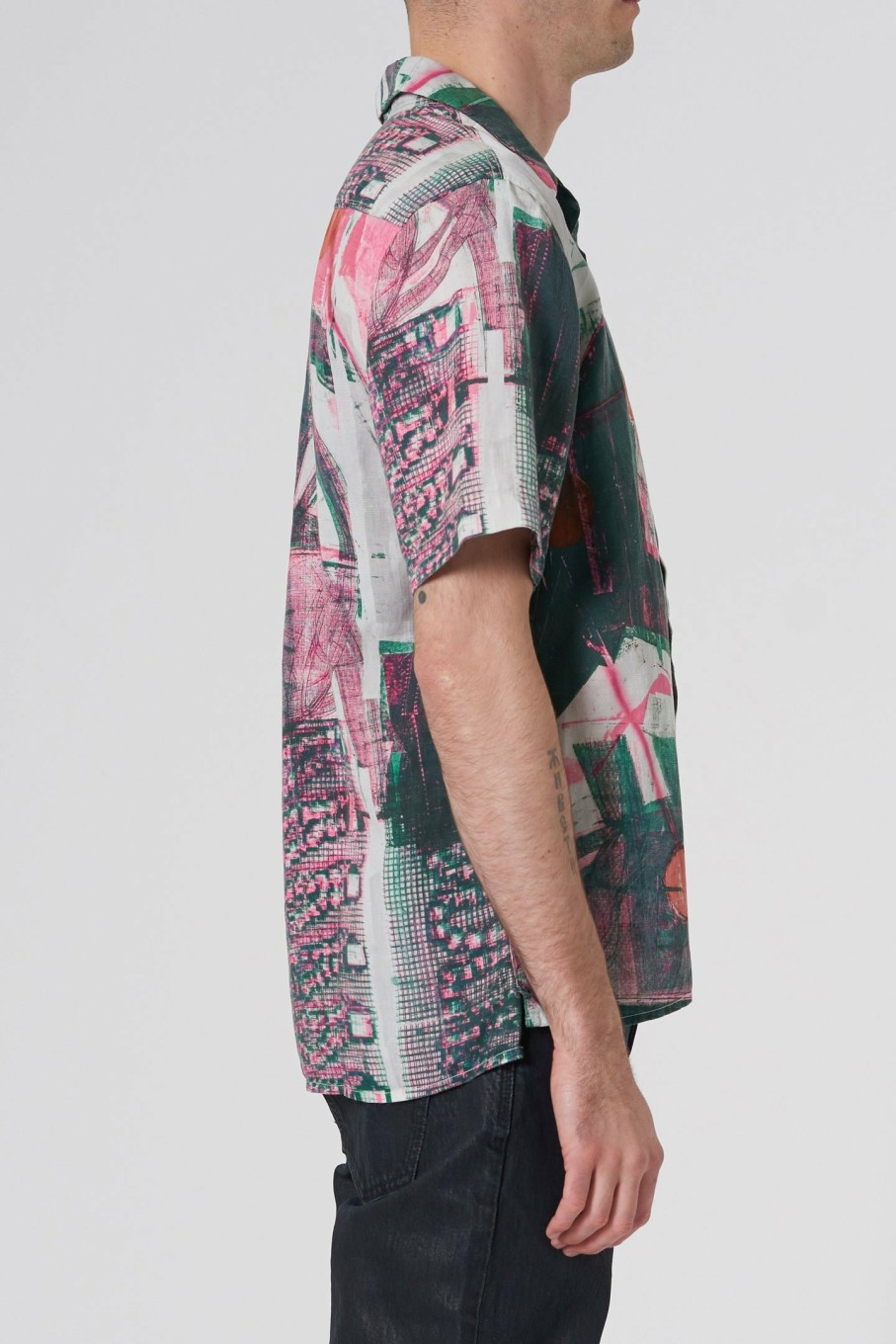 MENS Neuw Denim Tees | Yu Art Shirt 1 - Pink