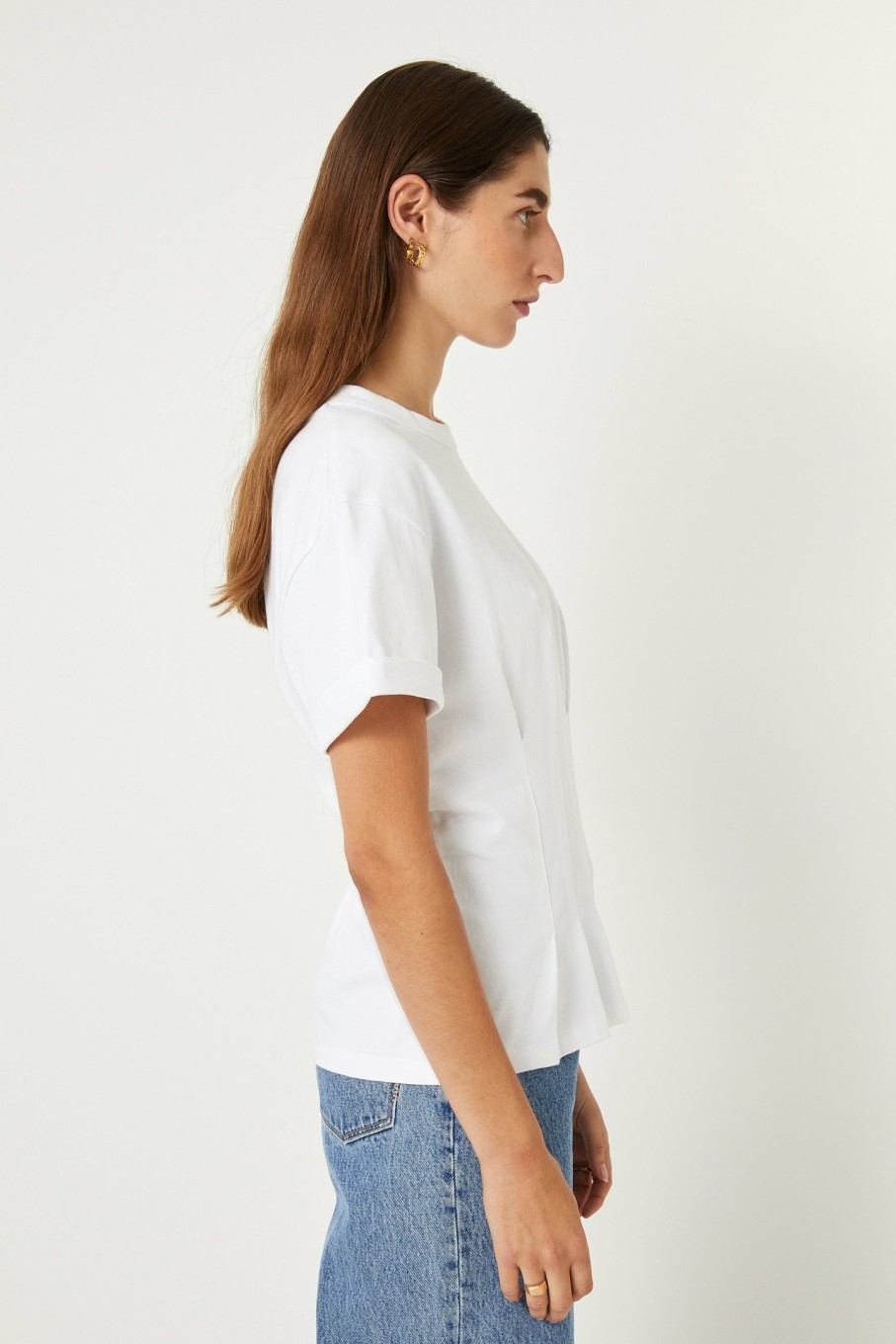 WOMENS Neuw Denim Tops & Singlets | Recut Tee - White