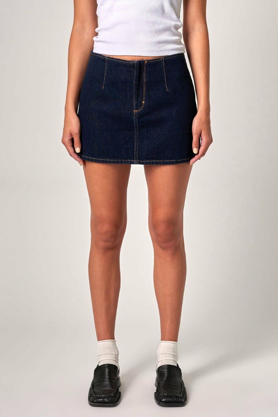 WOMENS Neuw Denim Skirts | Recut Mini Skirt