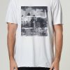 MENS Neuw Denim Tees | Graaf Linen Art Tee - White