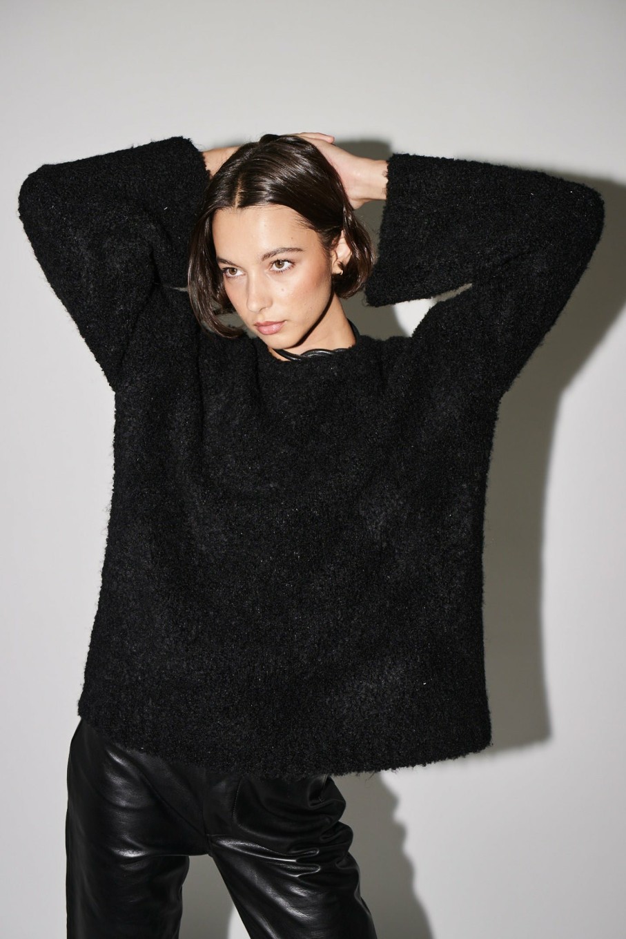 WOMENS Neuw Denim Knits | Lou Knit Sweater - Black