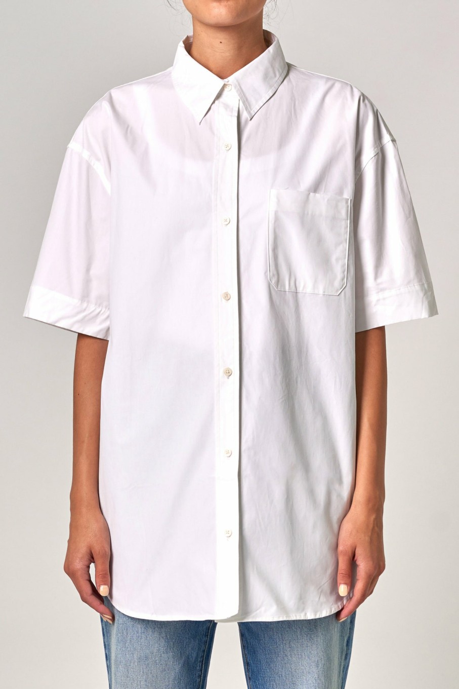 WOMENS Neuw Denim Shirts | Barrett Ss Shirt - White