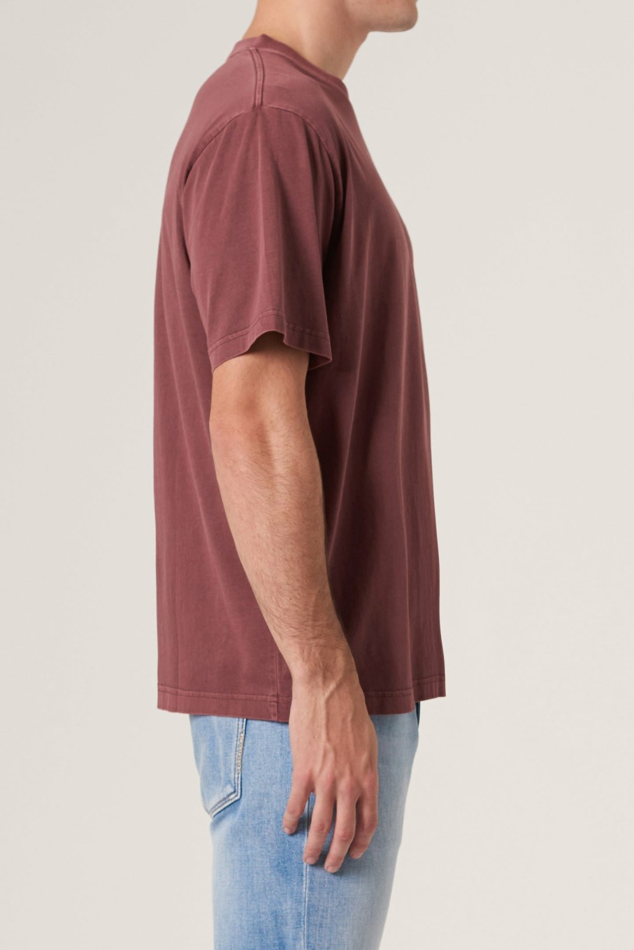 MENS Neuw Denim Tees | Neuw 3D Tee - Oxblood