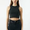 WOMENS Neuw Denim Tops & Singlets | Jonesy Crop - Black