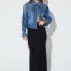 WOMENS Neuw Denim Skirts | Vivi Maxi Skirt - Black