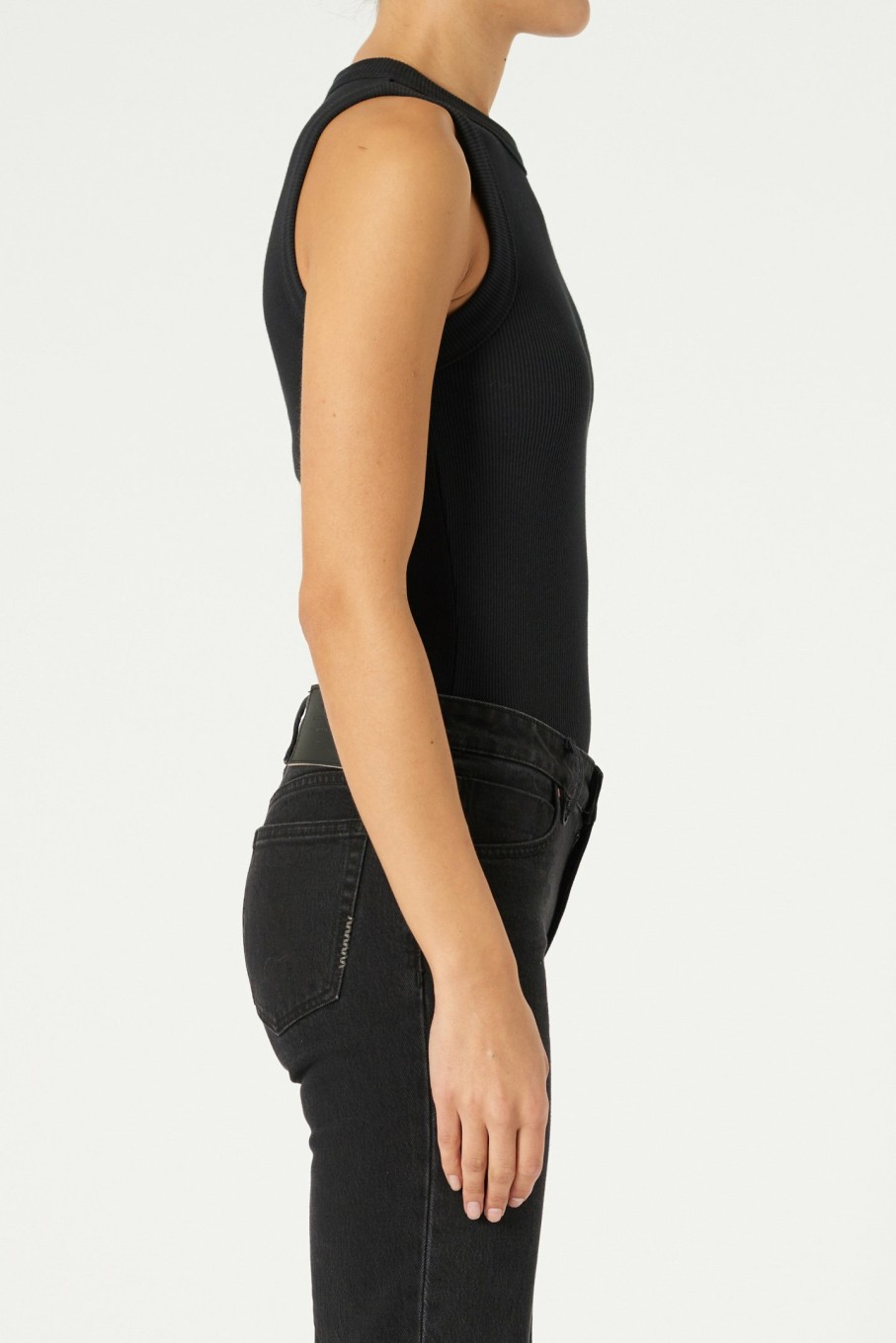 WOMENS Neuw Denim Tops & Singlets | Jonesy Singlet - Black