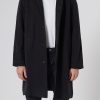 MENS Neuw Denim Jackets | Turner Coat Linen Blend - Black