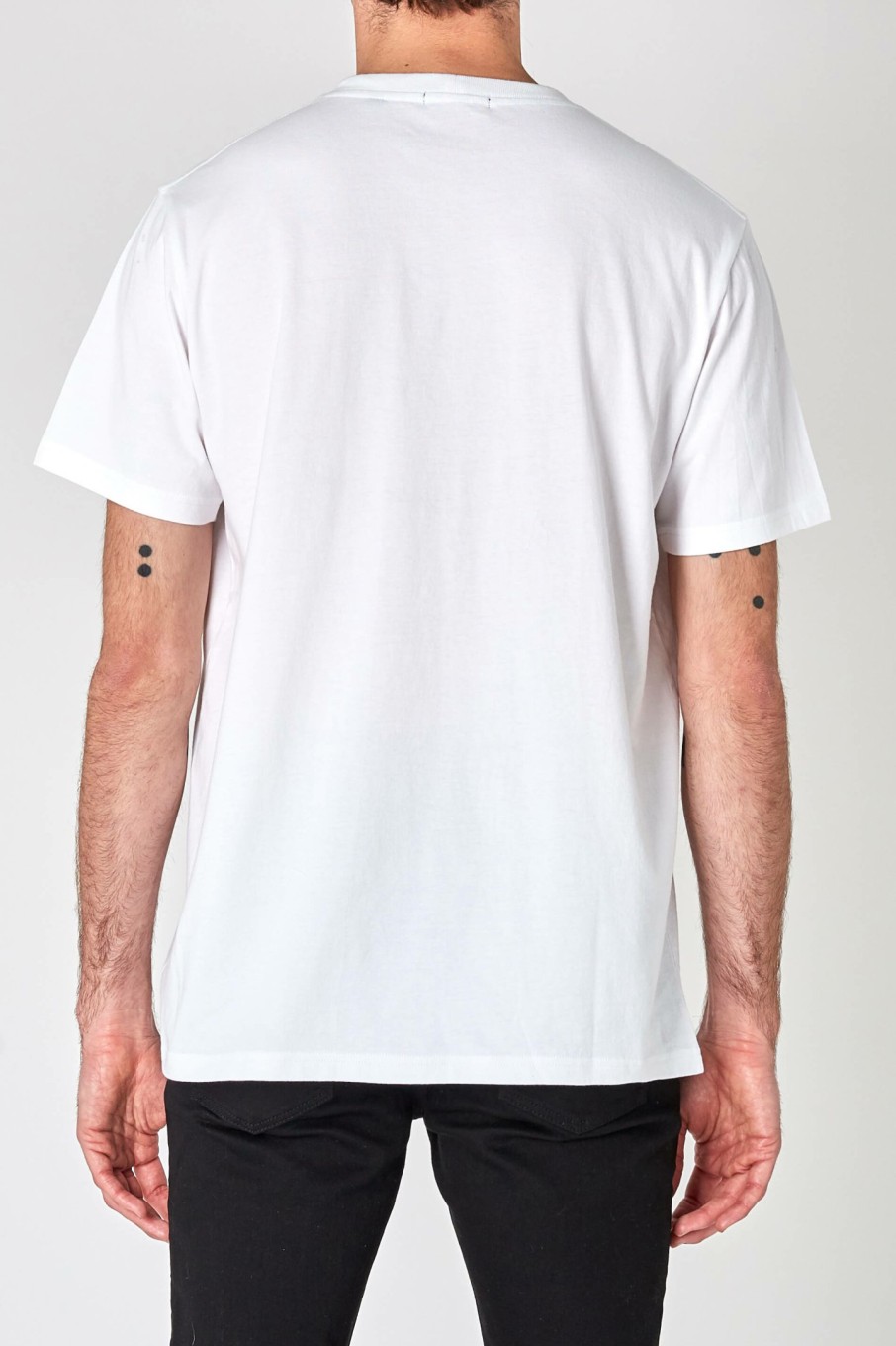 MENS Neuw Denim Tees | Organic Neuw Band Tee - White