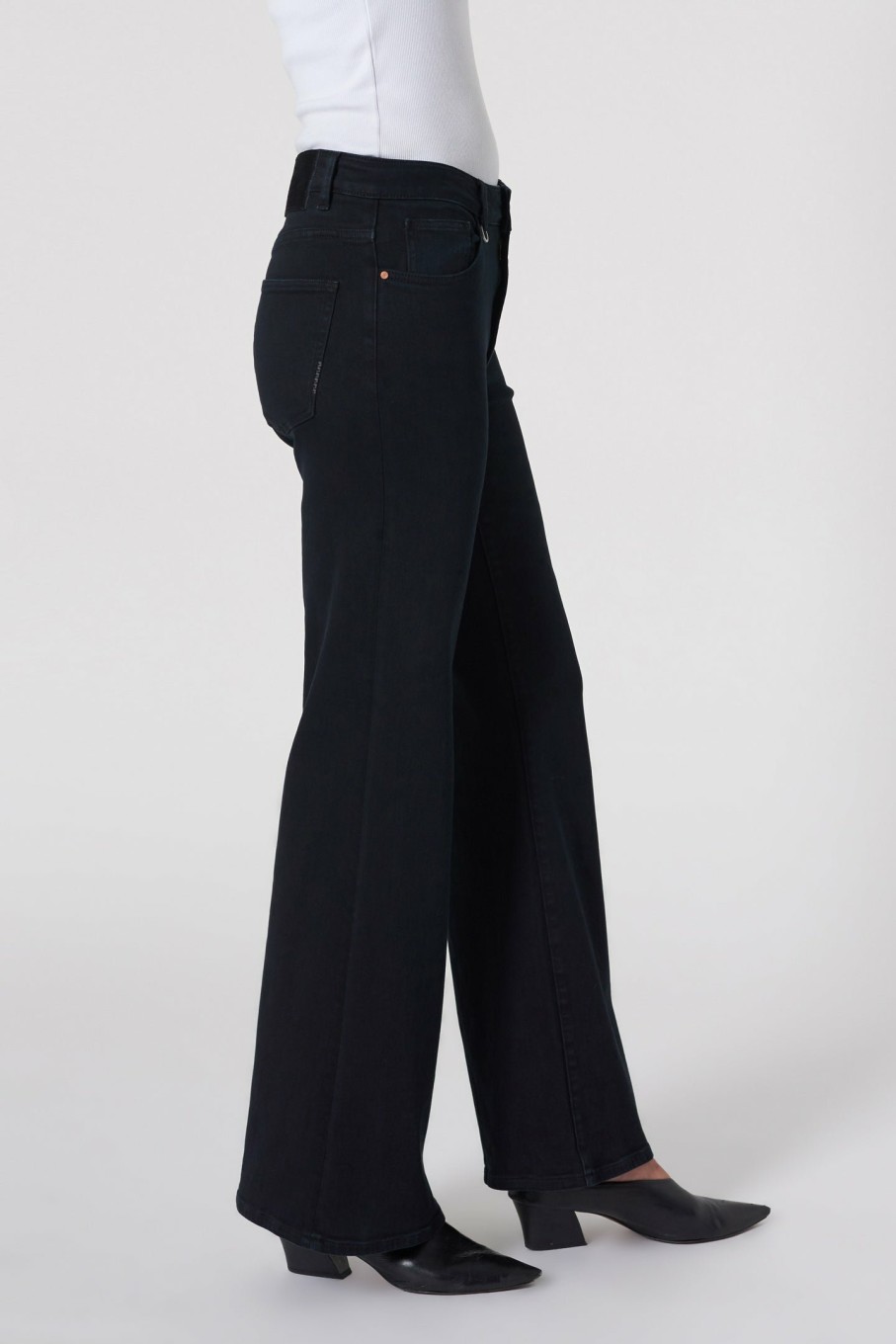 WOMENS Neuw Denim | Eva Wide - Noir