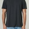 MENS Neuw Denim Tees | Linen Band Tee - Black