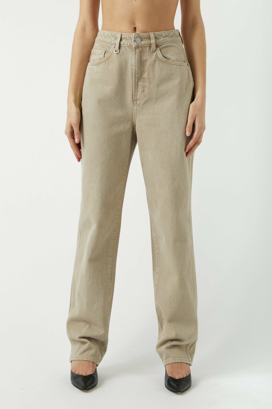 WOMENS Neuw Denim | Sade Baggy - Mushroom