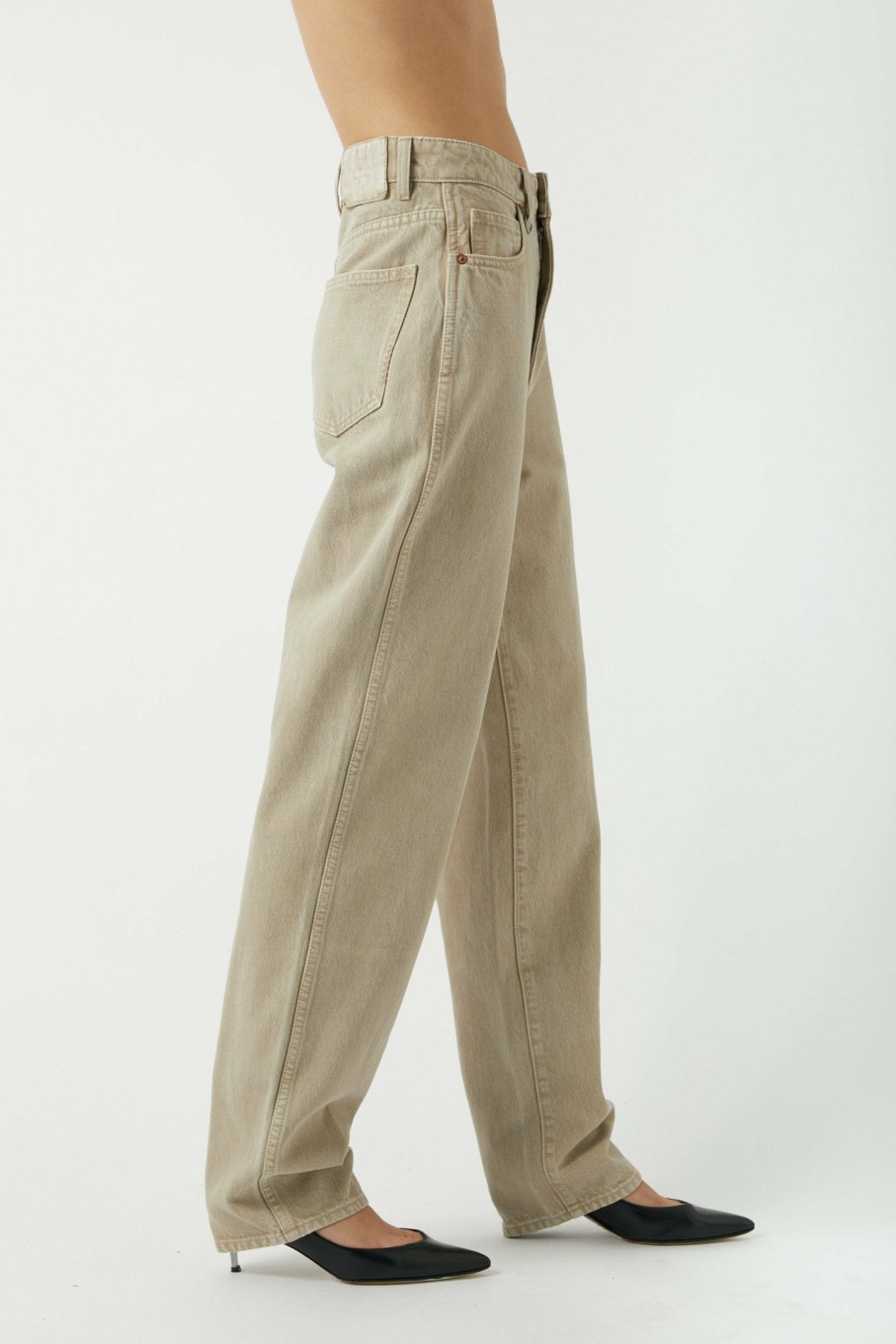 WOMENS Neuw Denim | Sade Baggy - Mushroom