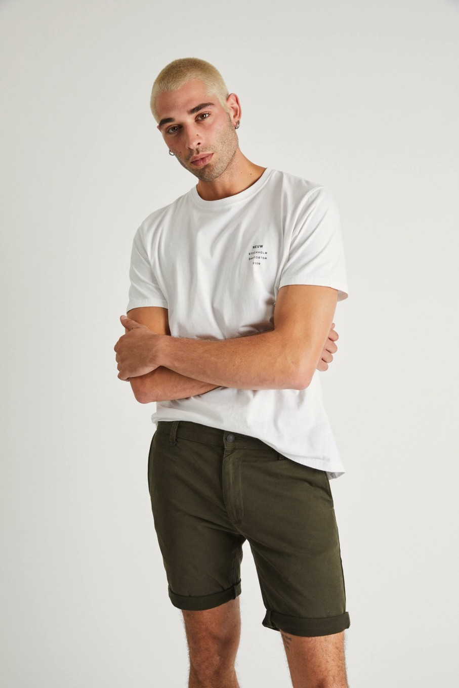 MENS Neuw Denim Shorts | Cody Short - Olive Green