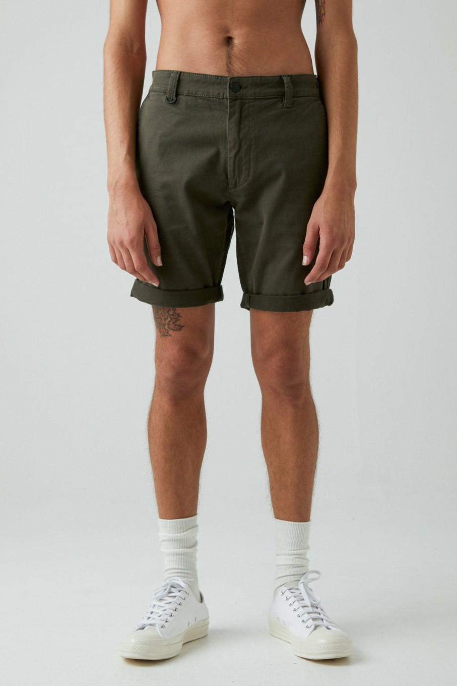 MENS Neuw Denim Shorts | Cody Short - Olive Green