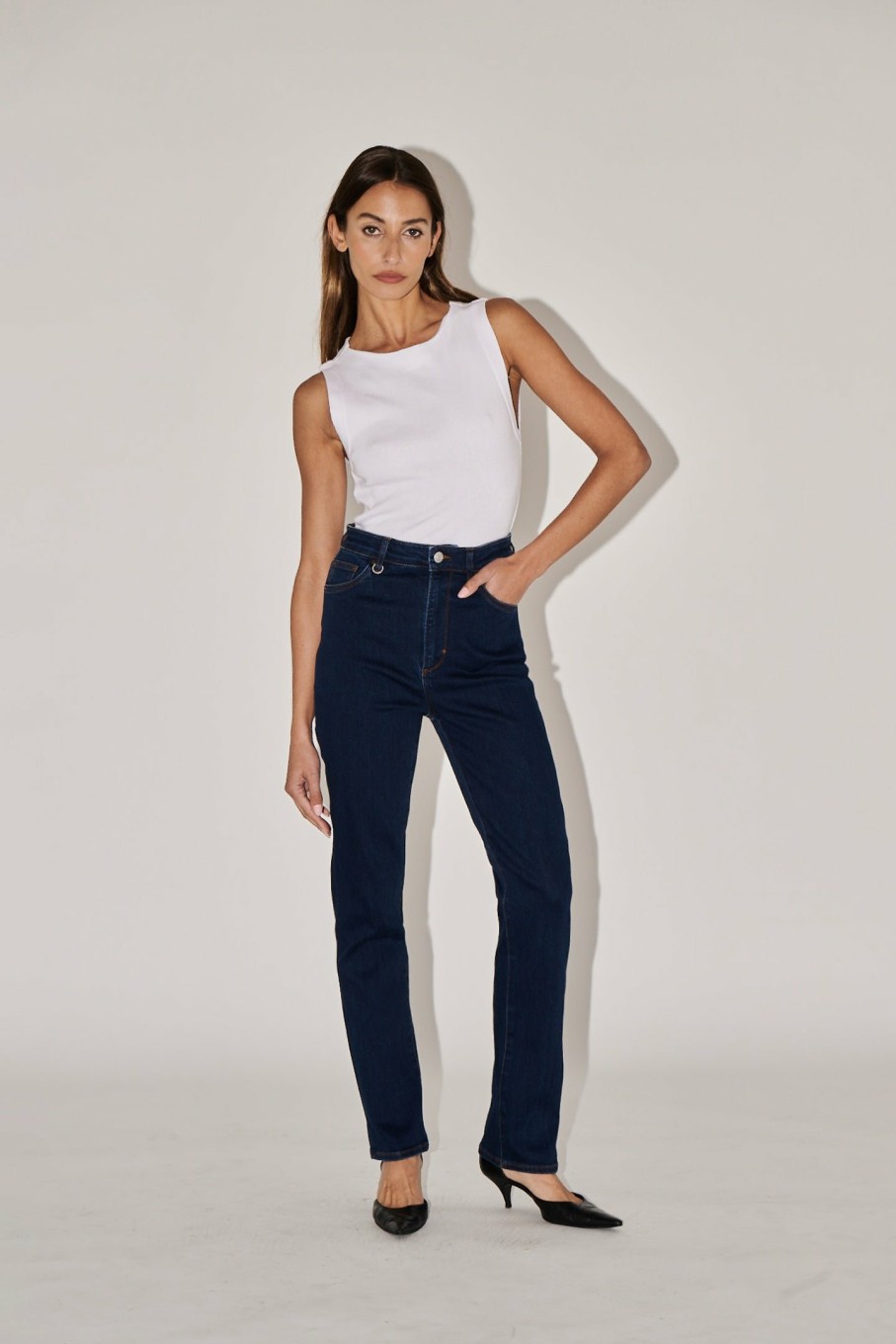 WOMENS Neuw Denim | Kate Straight Premium Stretch - Venice