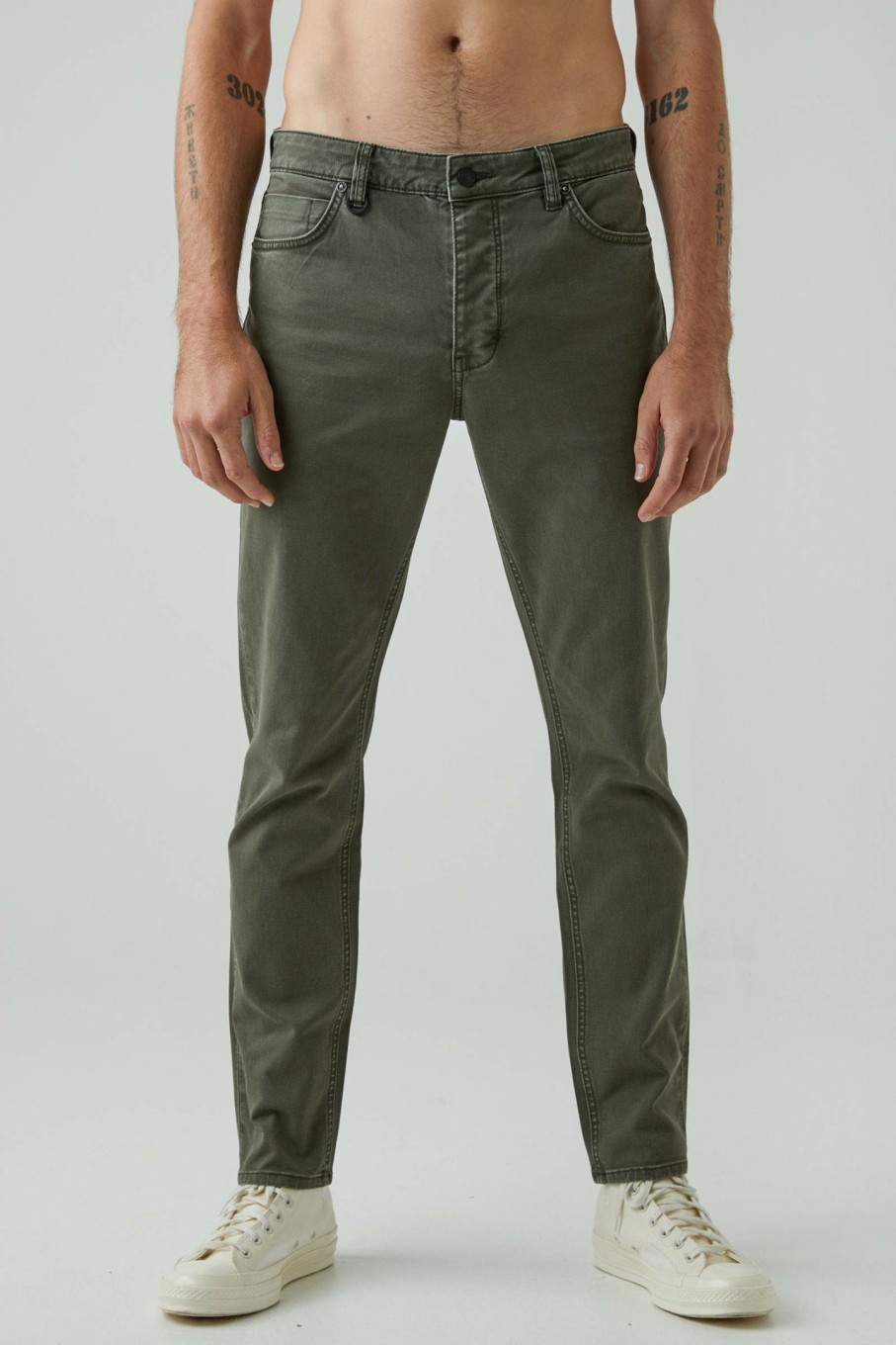 MENS Neuw Denim | Lou Slim Twill - Military