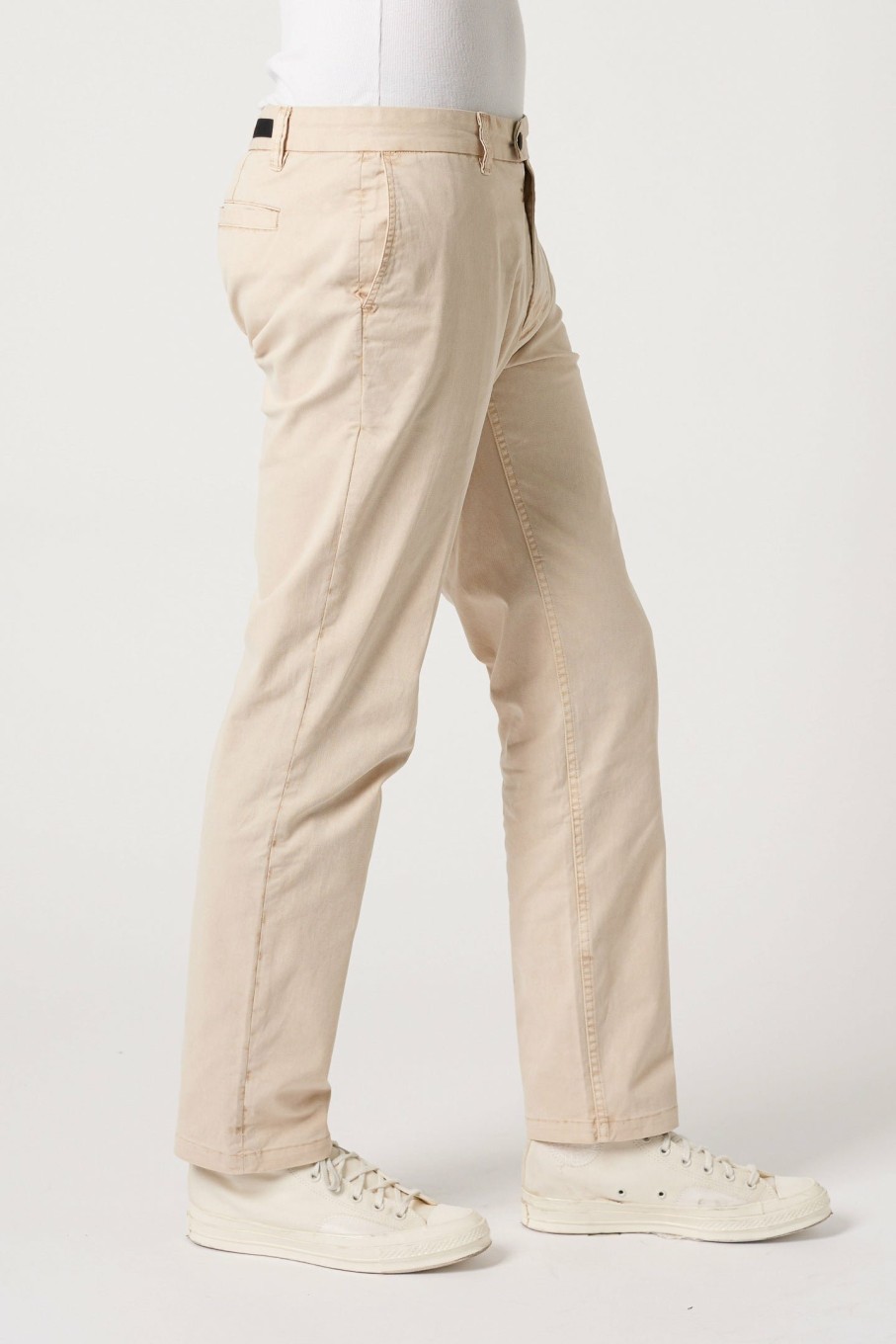 MENS Neuw Denim Pants | Cash Washed Twill Pant - Stone